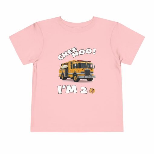 Little Kea Chee Hoo! I'm 2 Fire Engine Shirt - Image 21