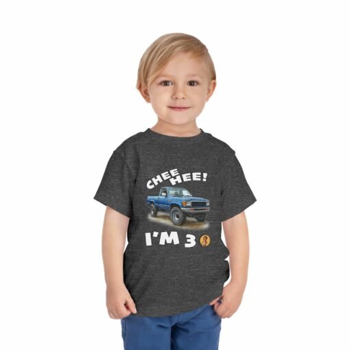Little Kea Chee Hee! I'm 3 Truck Shirt - Image 23