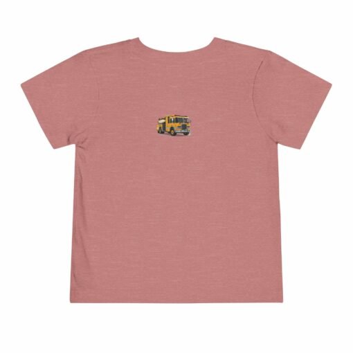 Little Kea Foʻ Sho! I'm 4 Fire Engine Shirt - Image 2