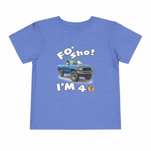 Little Kea Foʻ Sho! I'm 4 Truck Shirt - Image 23