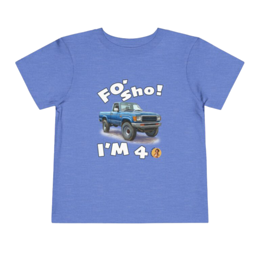 Little Kea Foʻ Sho! I'm 4 Truck Shirt