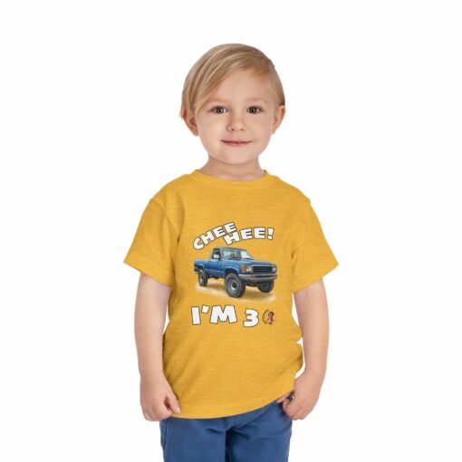 Little Kea Chee Hee! I'm 3 Truck Shirt - Image 15