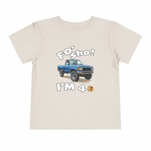Little Kea Foʻ Sho! I'm 4 Truck Shirt - Image 7