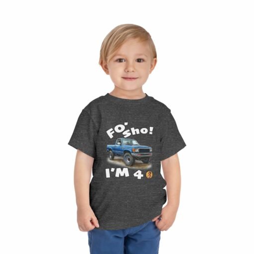 Little Kea Foʻ Sho! I'm 4 Truck Shirt - Image 27