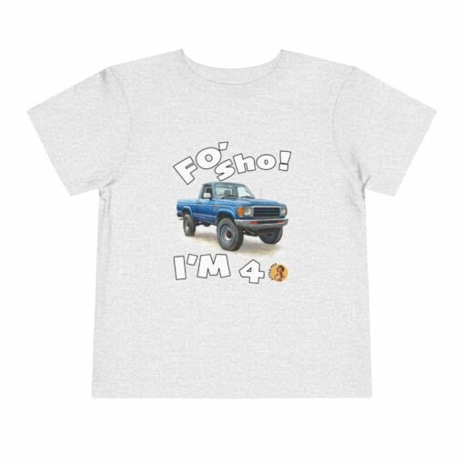 Little Kea Foʻ Sho! I'm 4 Truck Shirt - Image 19