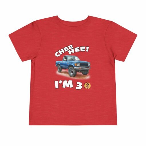 Little Kea Chee Hee! I'm 3 Truck Shirt - Image 29