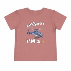Little Kea Chee Hoo! I'm 2 Helicopter Shirt