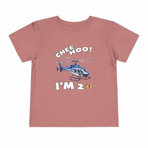 Little Kea Chee Hoo! I'm 2 Helicopter Shirt