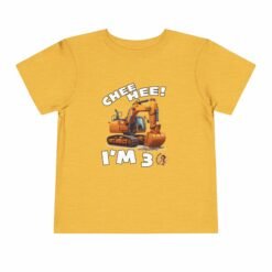 Little Kea Chee Hee! I'm 3 Excavator Shirt