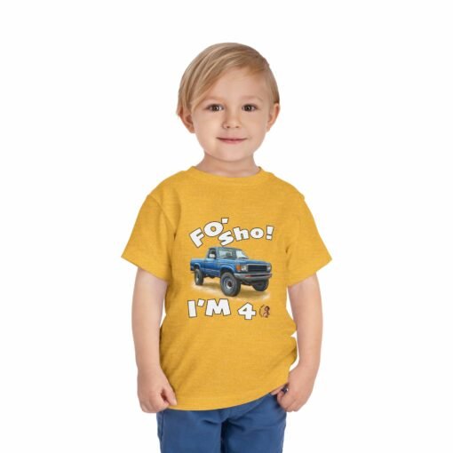 Little Kea Foʻ Sho! I'm 4 Truck Shirt - Image 17