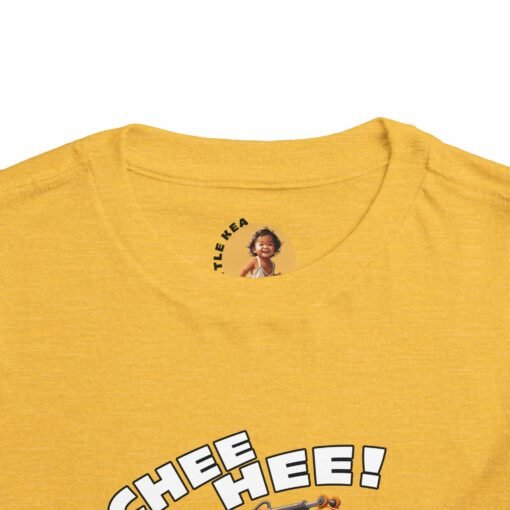 Little Kea Chee Hee! I'm 3 Excavator Shirt - Image 4