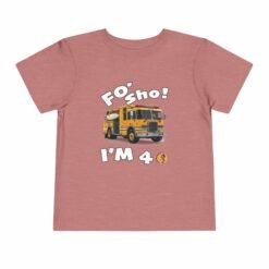 Little Kea Foʻ Sho! I'm 4 Fire Engine Shirt