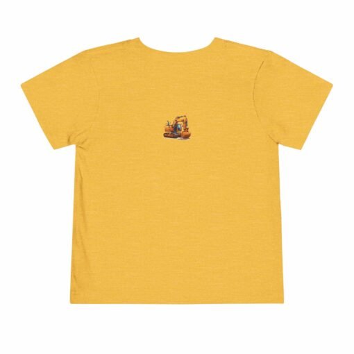 Little Kea Chee Hee! I'm 3 Excavator Shirt - Image 2