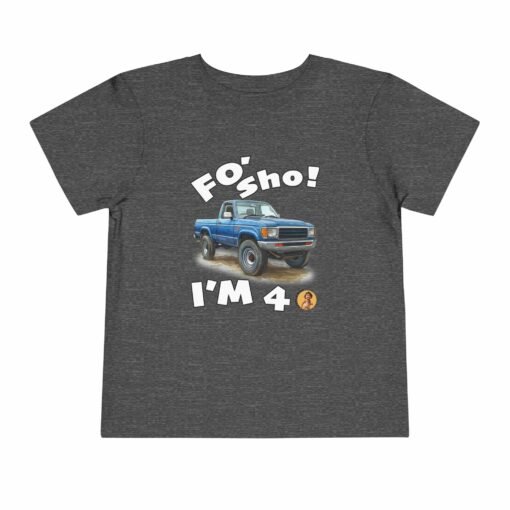 Little Kea Foʻ Sho! I'm 4 Truck Shirt - Image 25