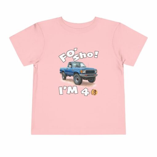 Little Kea Foʻ Sho! I'm 4 Truck Shirt - Image 29