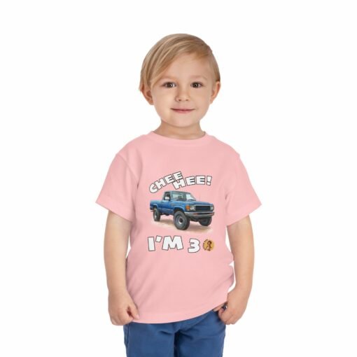 Little Kea Chee Hee! I'm 3 Truck Shirt - Image 27