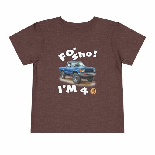 Little Kea Foʻ Sho! I'm 4 Truck Shirt - Image 37