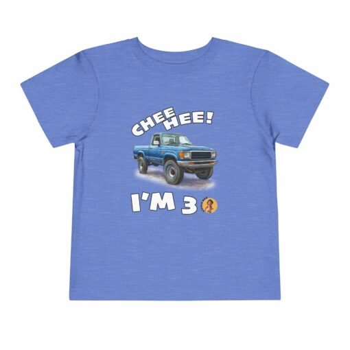 Little Kea Chee Hee! I'm 3 Truck Shirt - Image 17