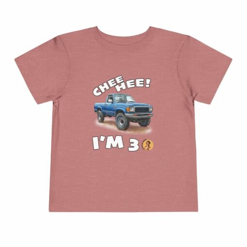 Little Kea Chee Hee! I'm 3 Truck Shirt - Image 5