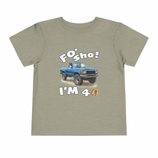 Little Kea Foʻ Sho! I'm 4 Truck Shirt - Image 11