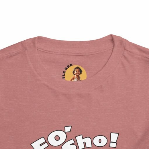 Little Kea Foʻ Sho! I'm 4 Excavator Shirt - Image 4