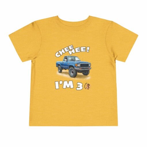 Little Kea Chee Hee! I'm 3 Truck Shirt - Image 13