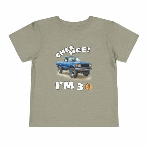 Little Kea Chee Hee! I'm 3 Truck Shirt - Image 9