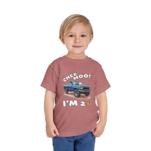 Little Kea Chee Hoo! I'm 2 Truck Shirt - Image 3